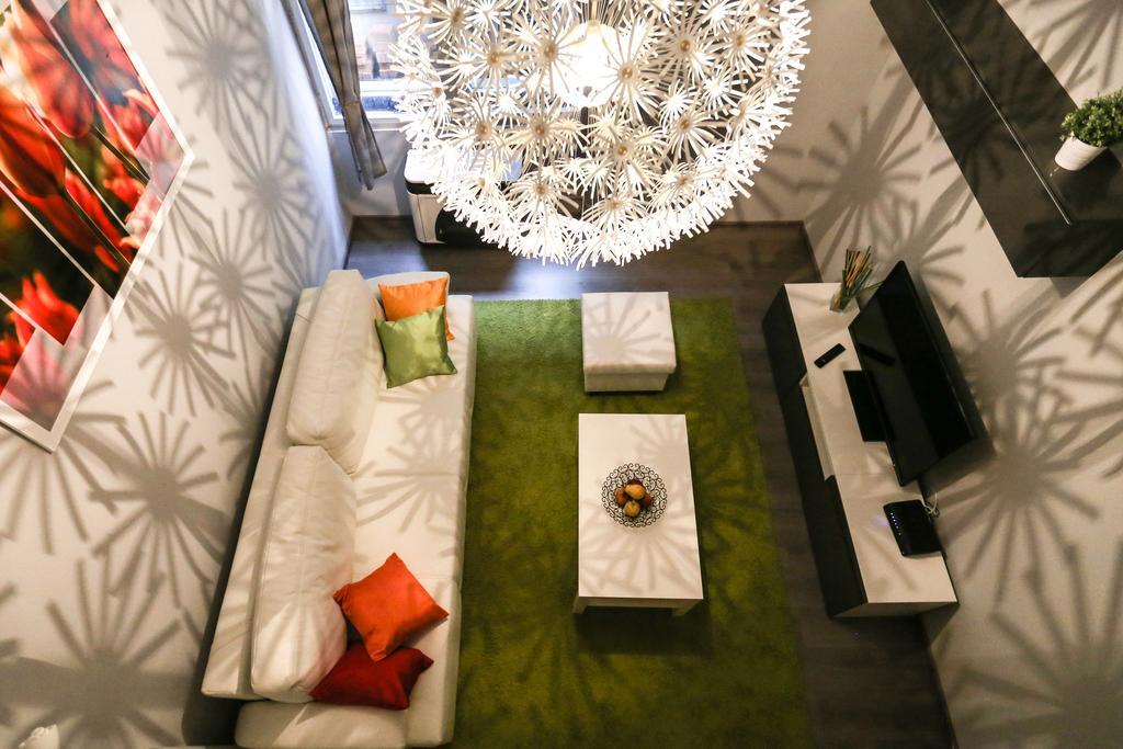 Apartment Green Tea Budapest Center Rom bilde